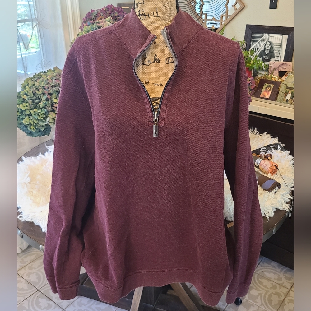 Tommy Bahama - Purple Pullover - XXL